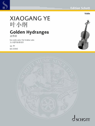 Book cover for Golden Hydrangea