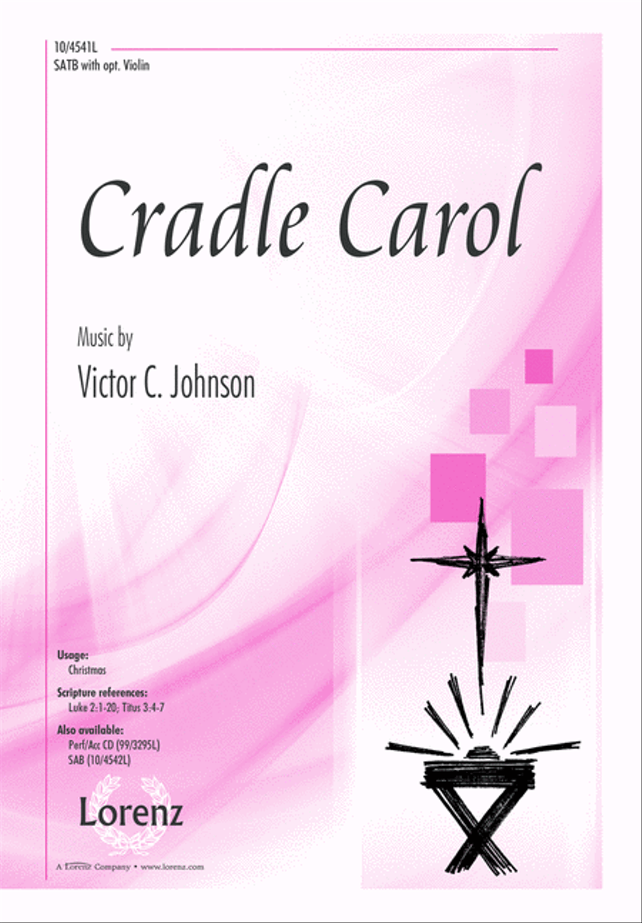 Cradle Carol Cradle Carol 4-Part scores gallery preview page 2
