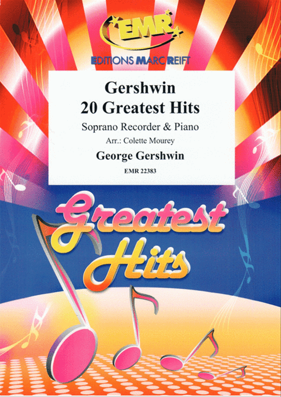 Gershwin 20 Greatest Hits Soprano Recorder scores gallery preview page 1