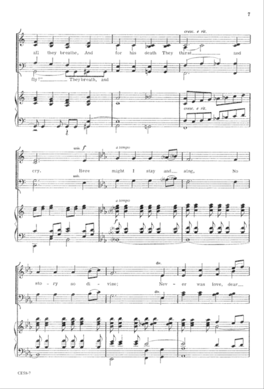 Do This in Remembrance of Me 4-Part scores gallery preview page 9