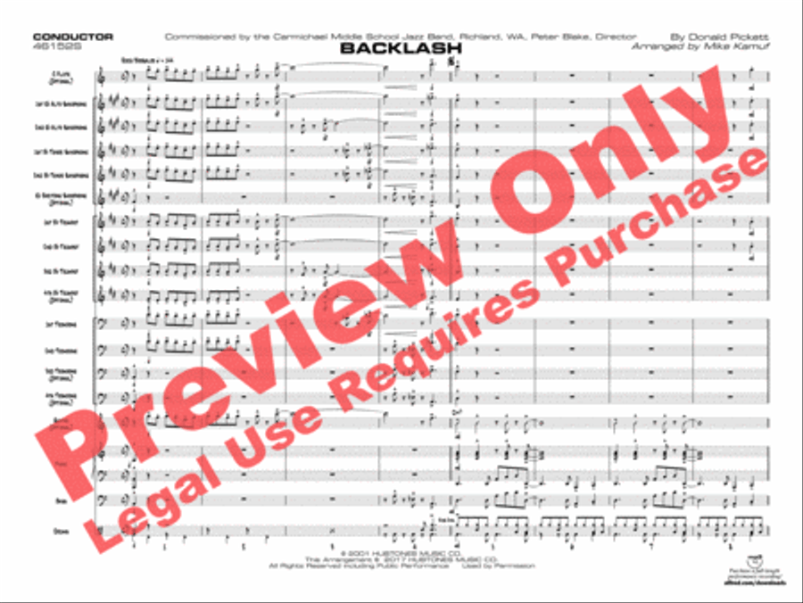 Backlash Jazz Ensemble scores gallery preview page 4