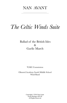 The Celtic Winds Suite for Concert Wind Band - Grade 2