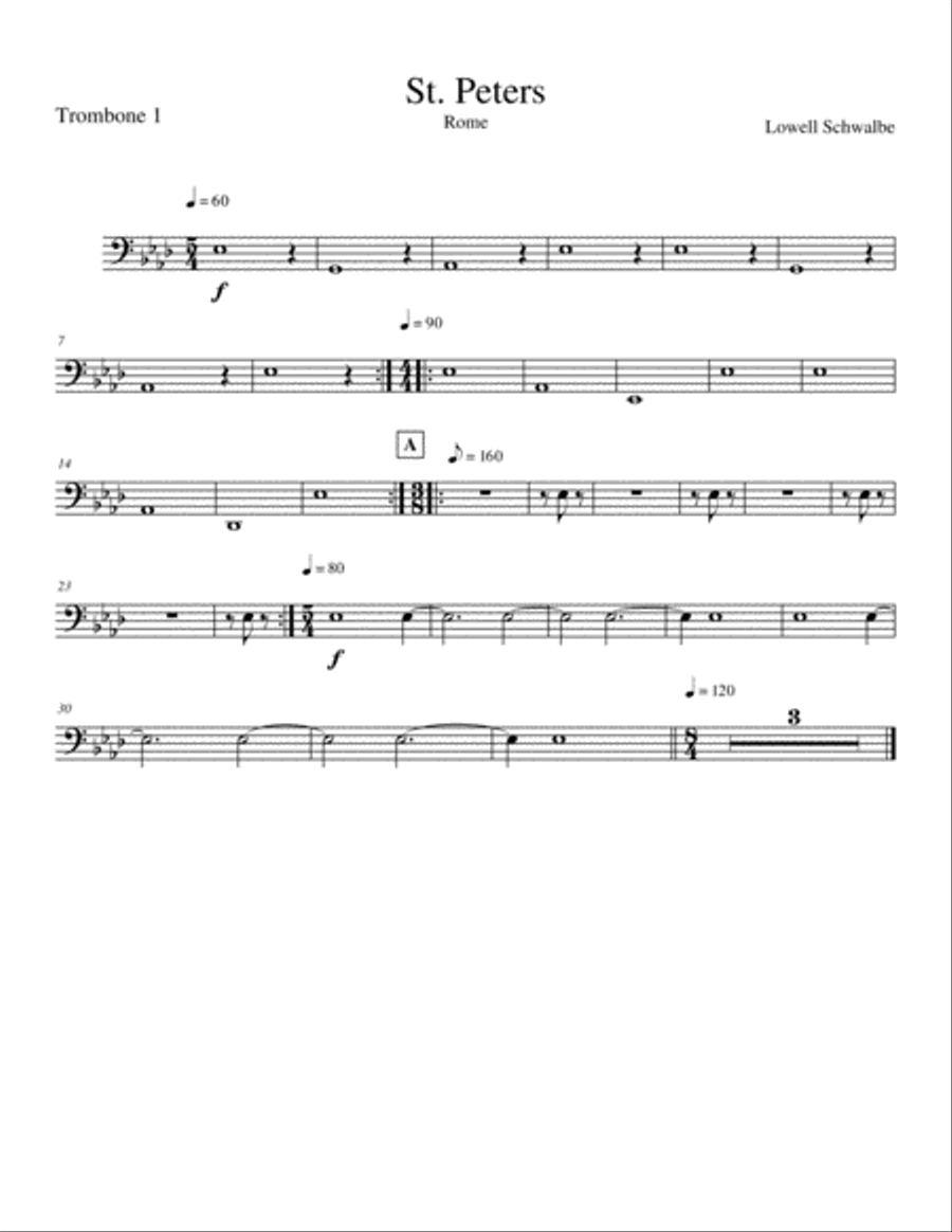 St. Peter's Full Orchestra scores gallery preview page 5