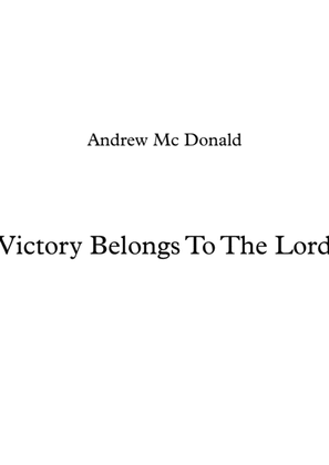Book cover for Victory Belongs To The Lord