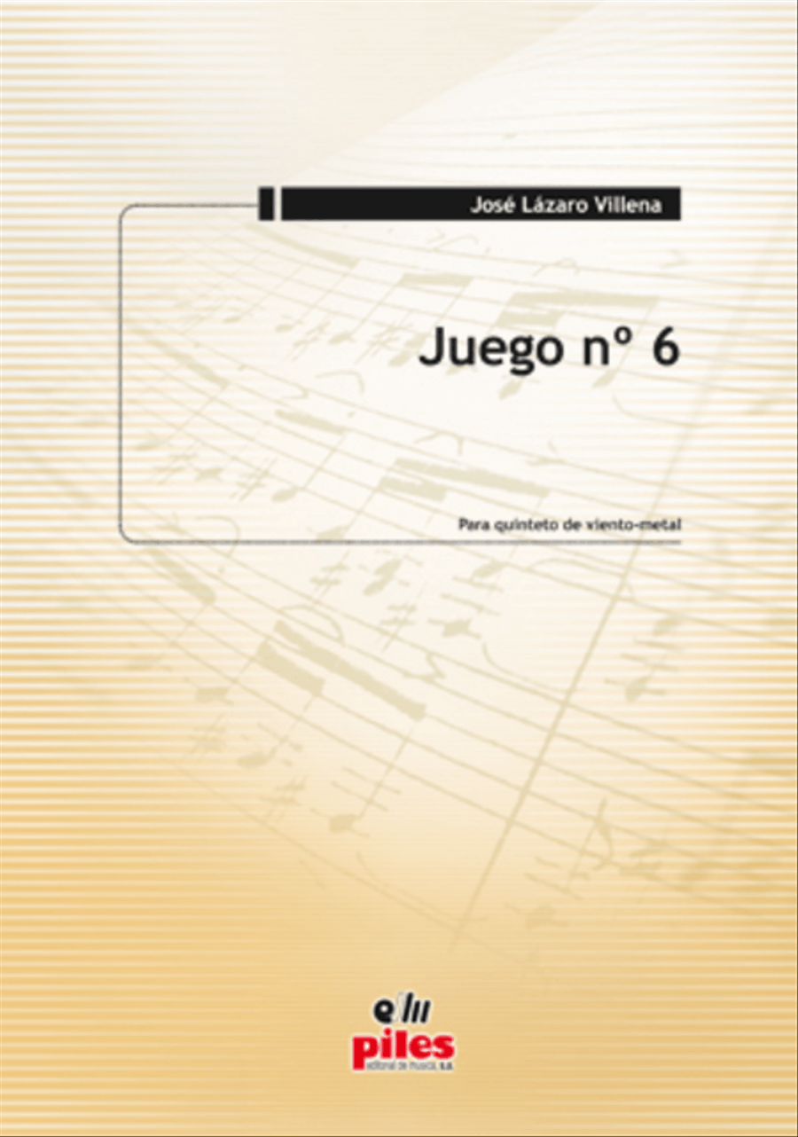 Juego No. 6 (Quinteto de Viento Metal) Horn scores gallery preview page 1