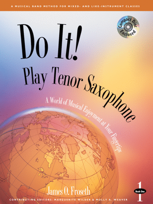 Do It! Play Tenor Sax - Book 1 with MP3s