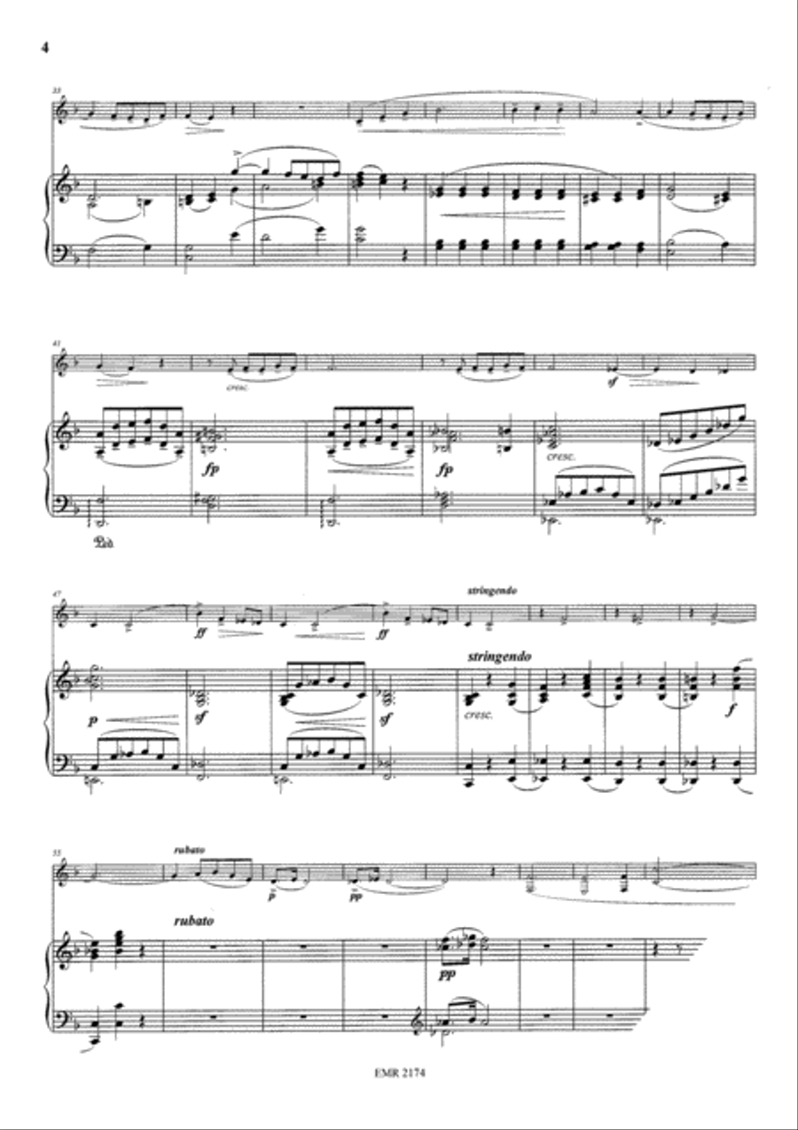 Romance Romance Clarinet Solo scores gallery preview page 5