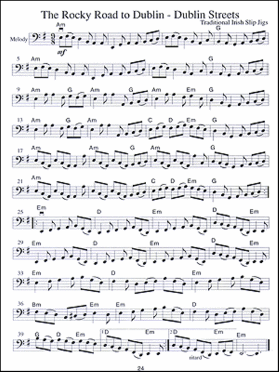 Celtic Fiddle Tunes for Solo and Ensemble - Cello, Bass