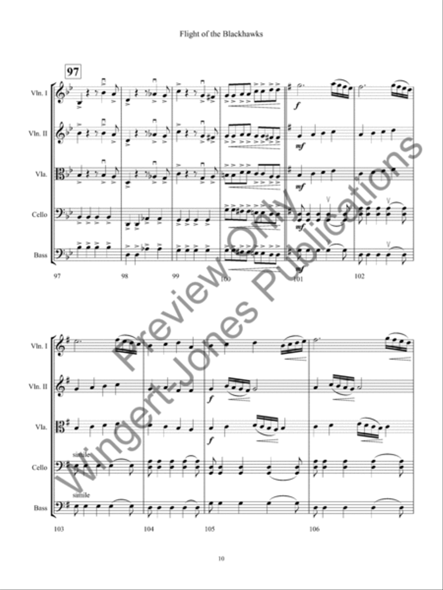 Fields of Gold Days of Sun String Orchestra scores gallery preview page 13
