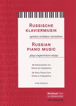 Book cover for Russian Piano Music