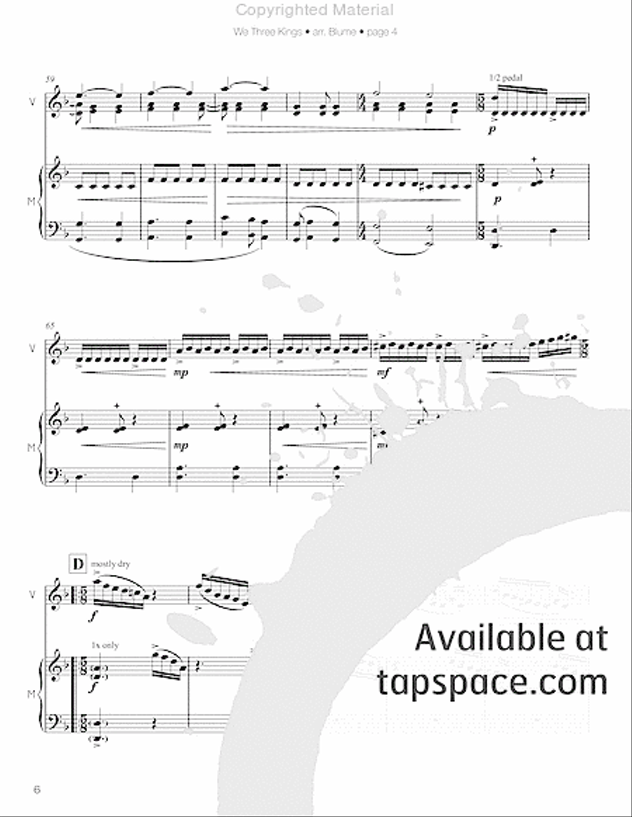 Winterludes for Two Winterludes for Two Marimba scores gallery preview page 9