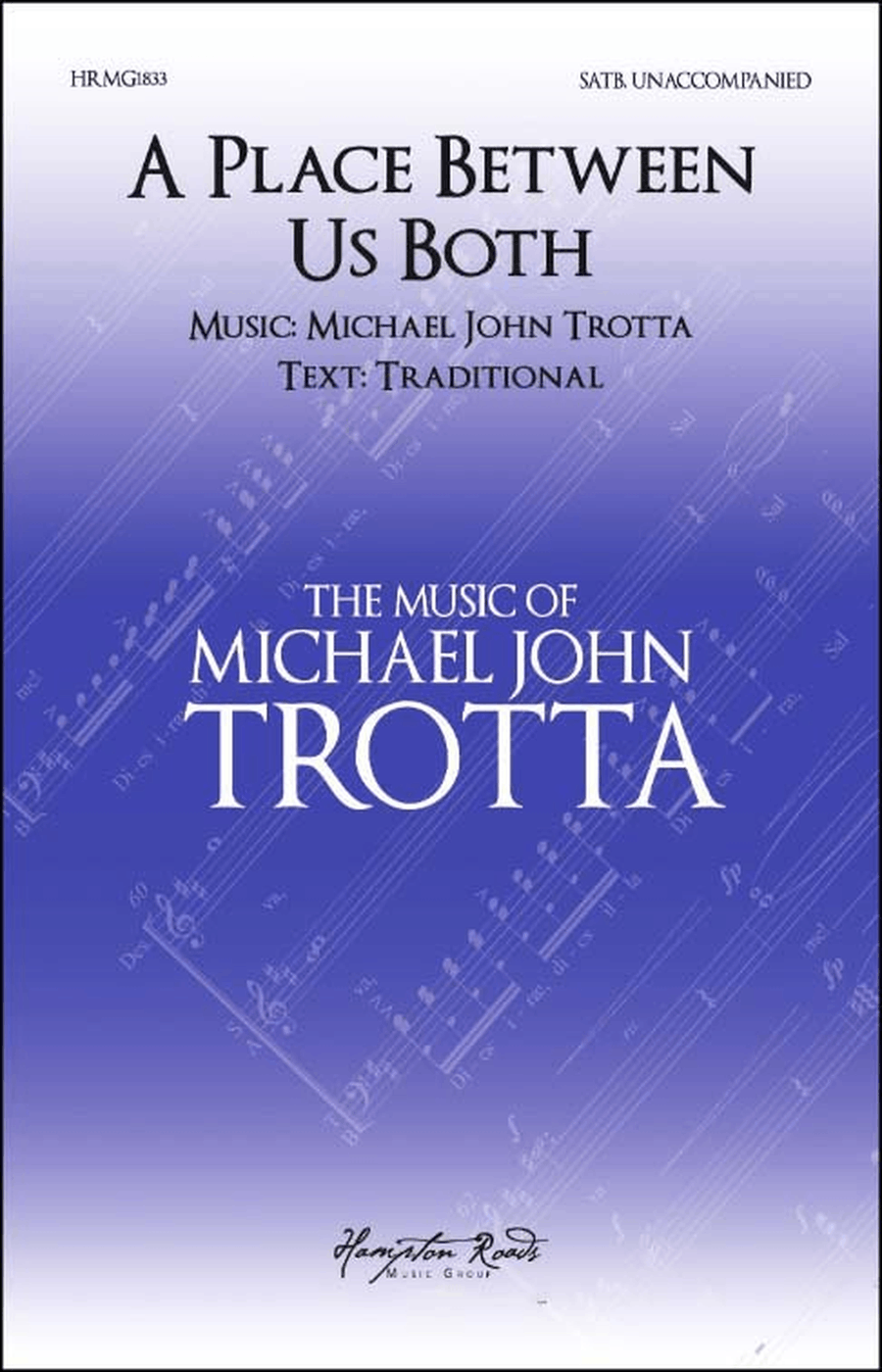 A Place Between Us Both (SATB) 4-Part scores gallery preview page 1