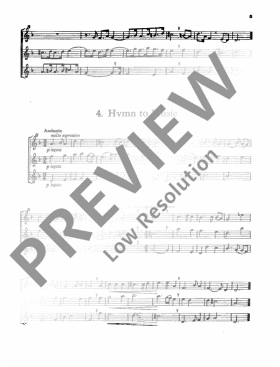 Henry Purcell Album Alto Recorder scores gallery preview page 6