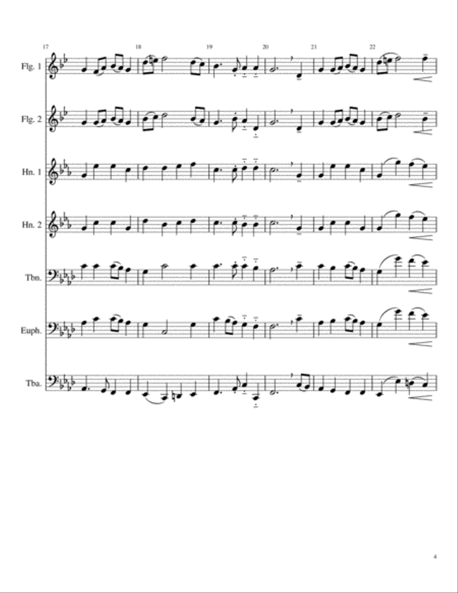 I Love My Love from Six Choral Folk Songs (Mvt. 5) Choir scores gallery preview page 4