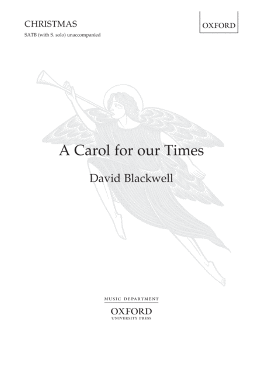 A Carol for our Times 4-Part scores gallery preview page 1