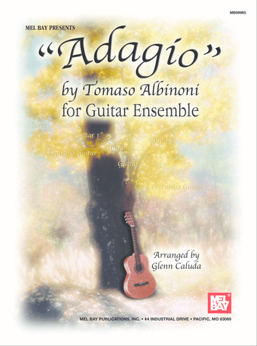 Adagio Guitar Ensemble scores gallery preview page 1