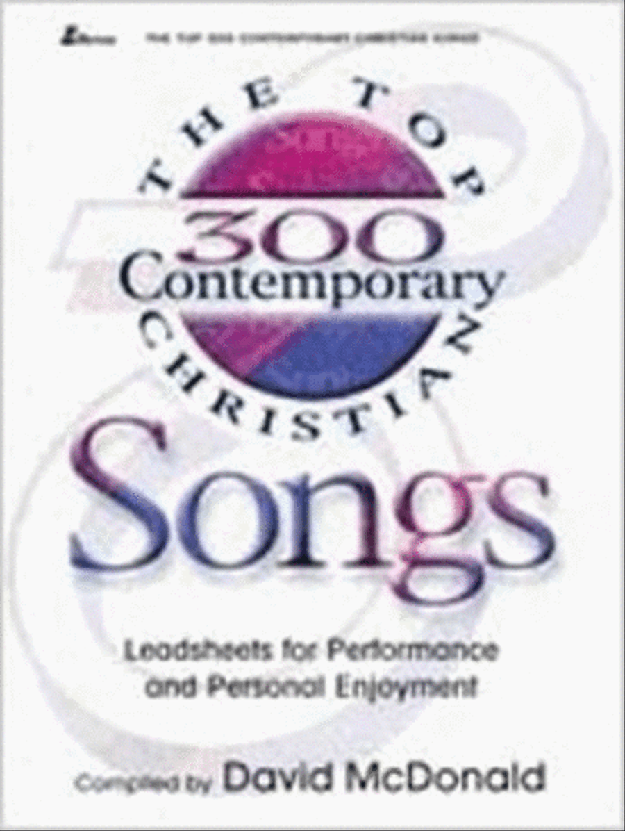 The Top 300 Contemporary Christian Songs Sacred scores gallery preview page 1