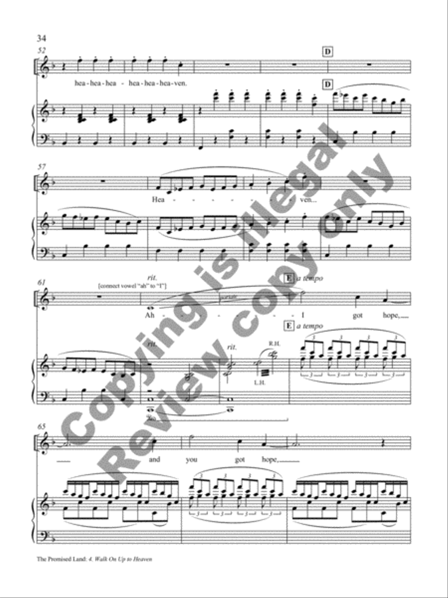 The Promised Land Orchestra scores gallery preview page 20