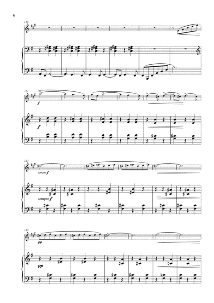 Valse Impromptu arranged for Soprano Saxophone & Piano image number null