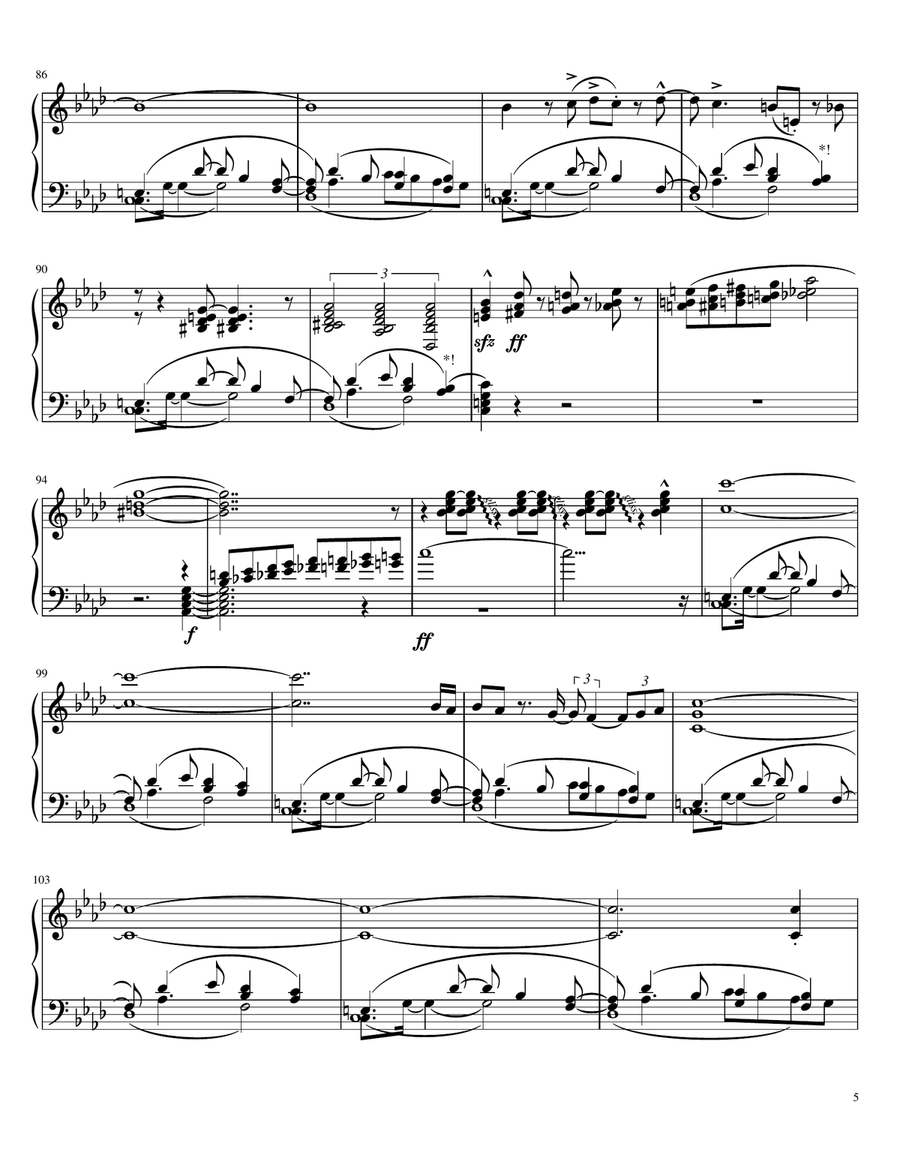 Caravan Piano Solo scores gallery preview page 5