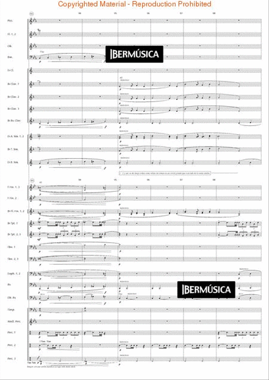 El Quijote Concert Band scores gallery preview page 12