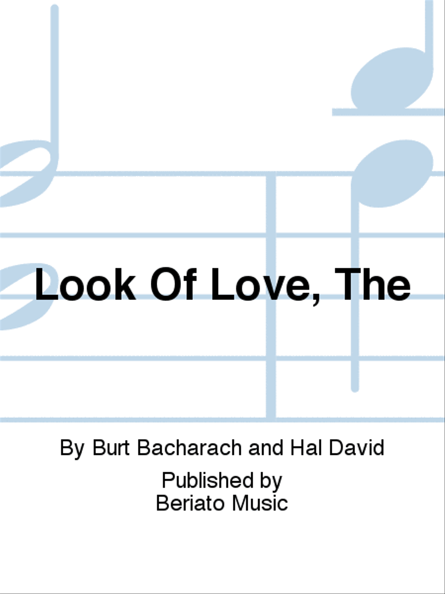 Look Of Love, The Piano, Vocal, Guitar scores gallery preview page 1