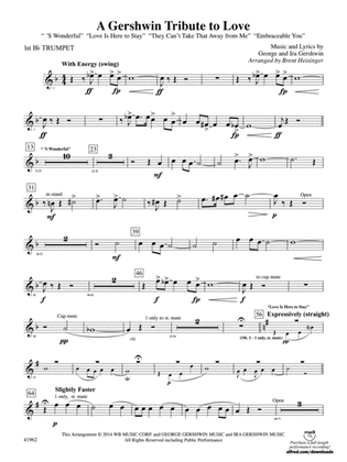 A Gershwin Tribute to Love: 1st B-flat Trumpet