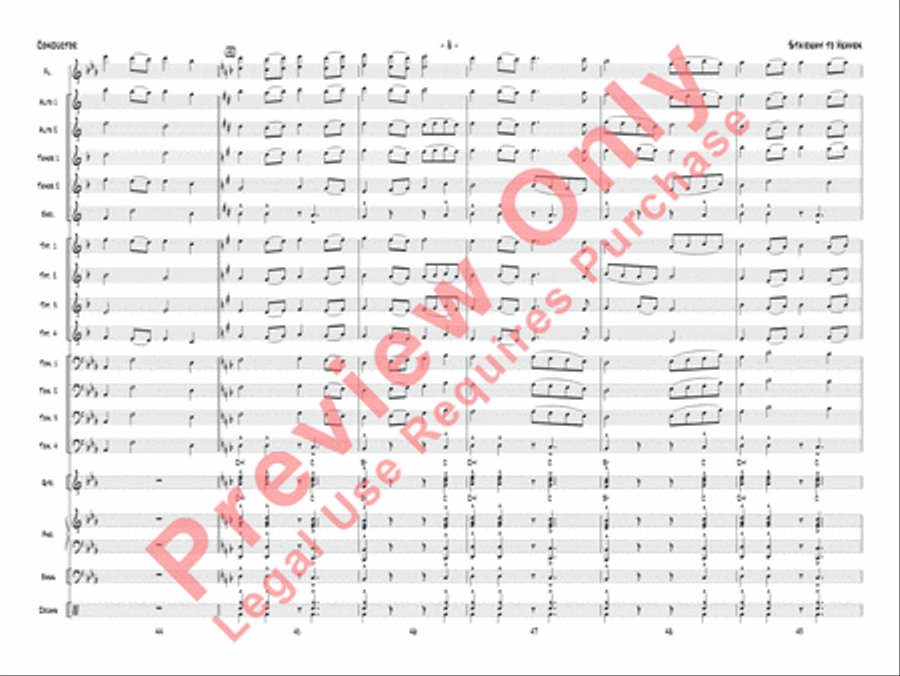 Stairway to Heaven Jazz Ensemble scores gallery preview page 11