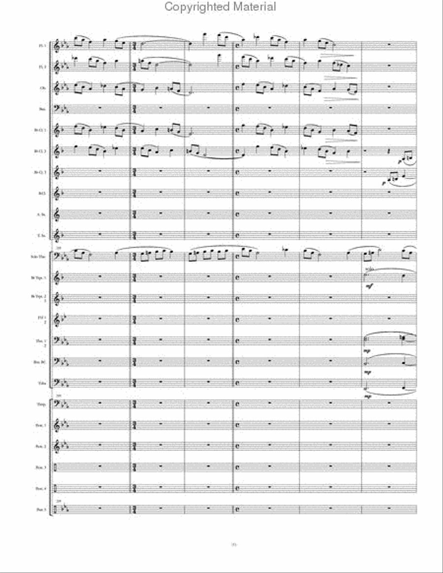 Seminar Seminar Concert Band scores gallery preview page 32