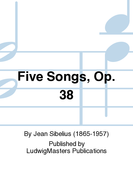 Five Songs, Op. 38