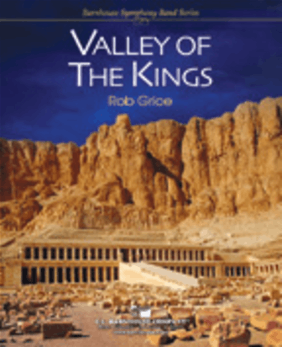 Valley of the Kings Concert Band scores gallery preview page 1