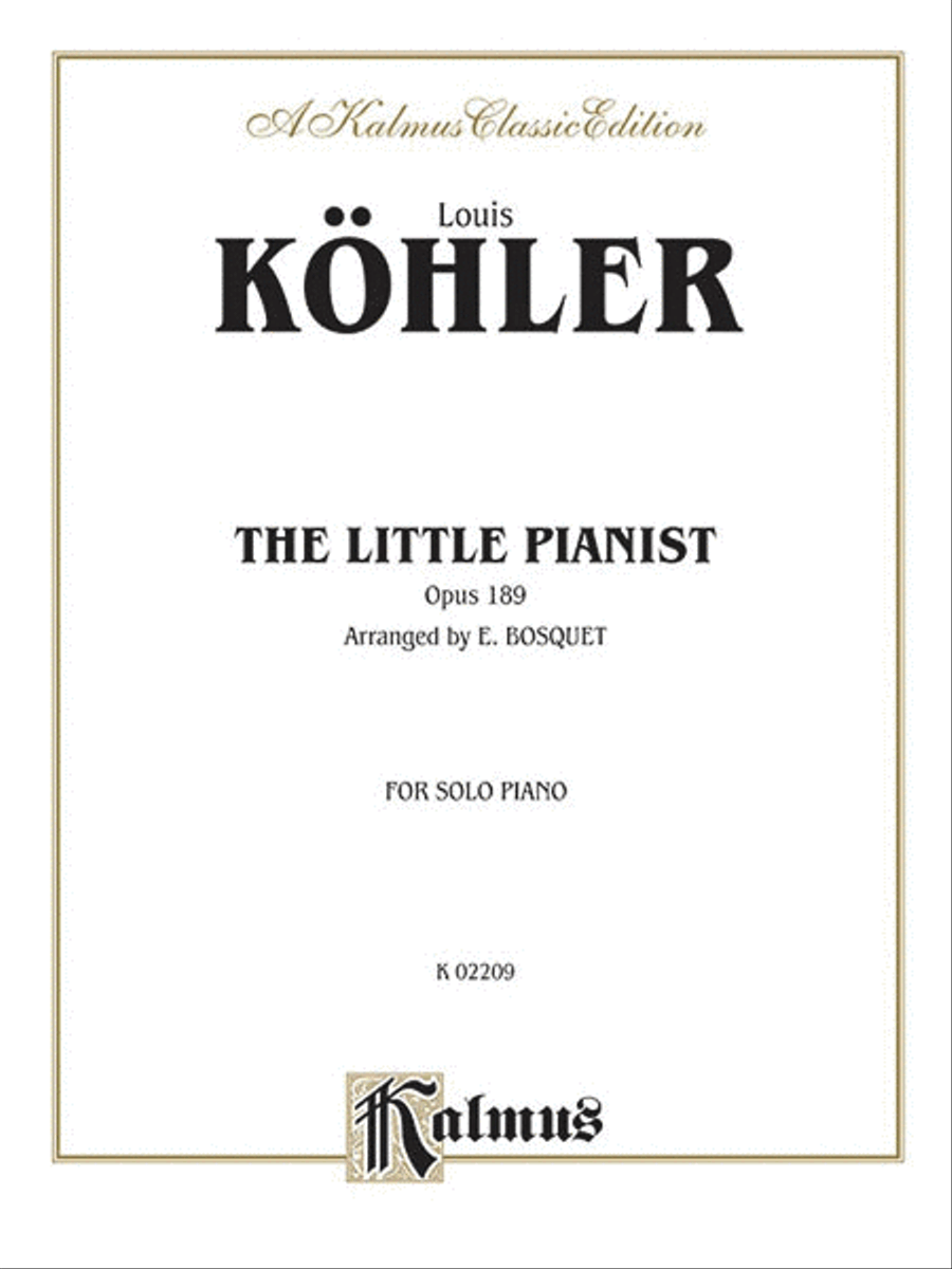 The Little Pianist Op. 189 Piano Method scores gallery preview page 1