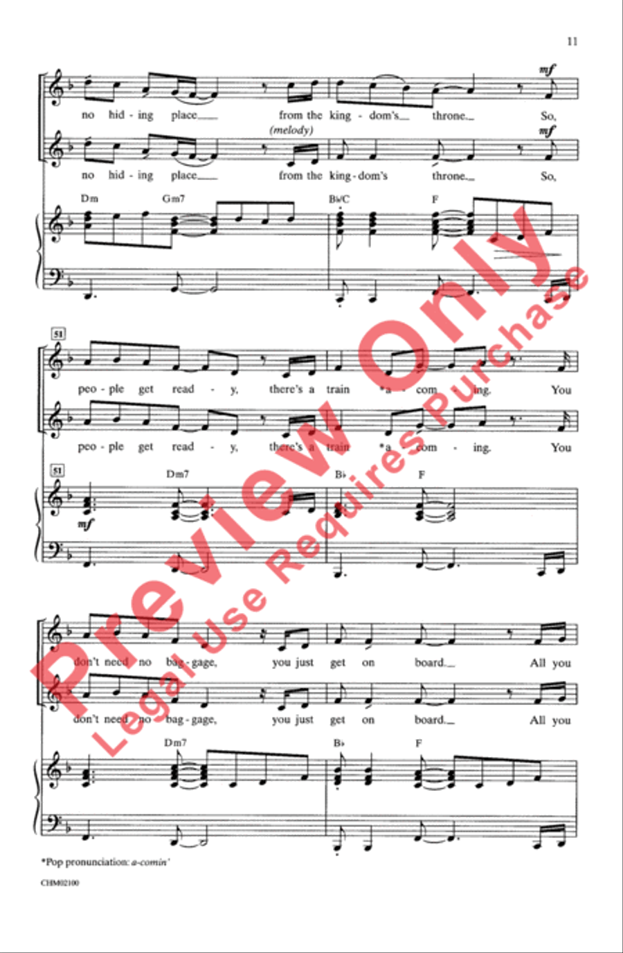 People Get Ready People Get Ready 2-Part scores gallery preview page 10