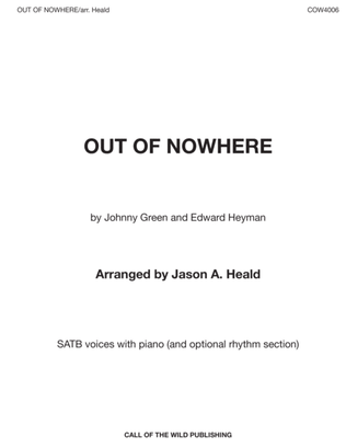 Book cover for Out Of Nowhere
