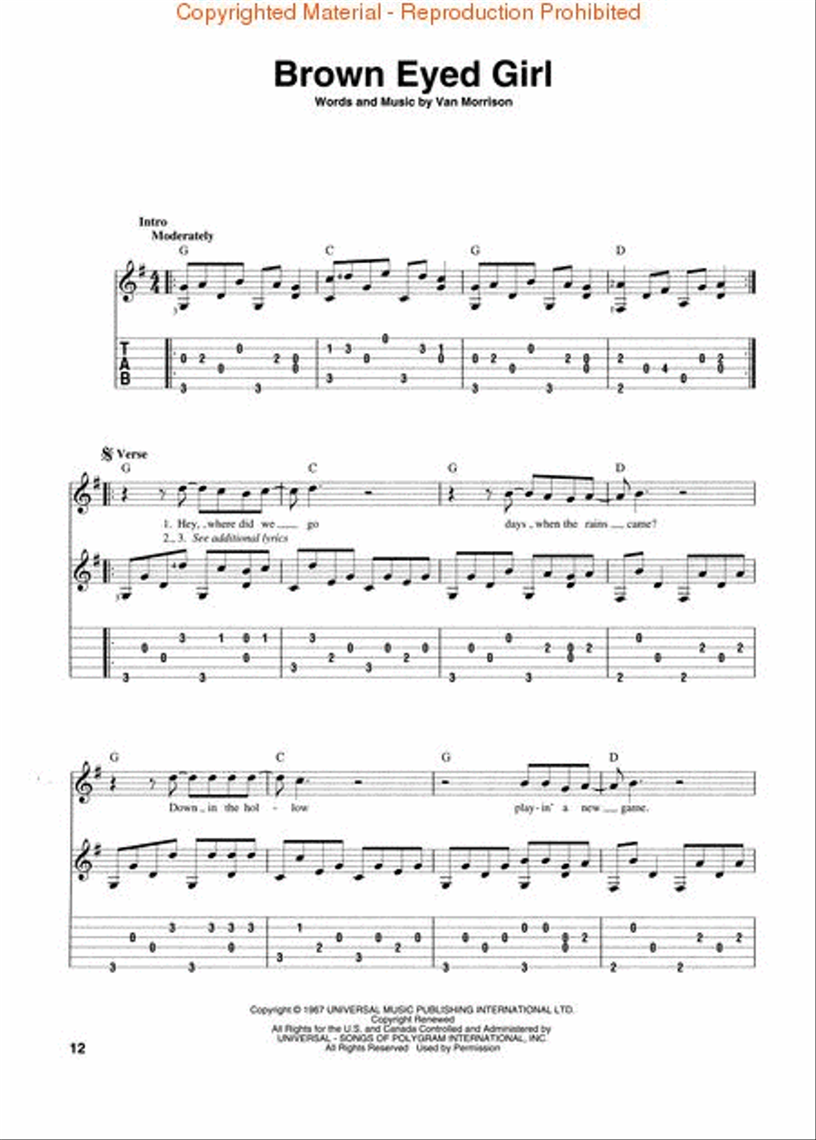 Fingerpicking Rock Fingerpicking Guitar scores gallery preview page 3