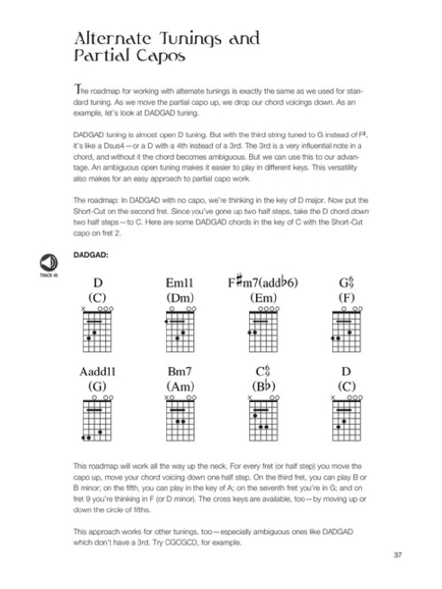 The Partial Capo Guitar Tablature scores gallery preview page 5