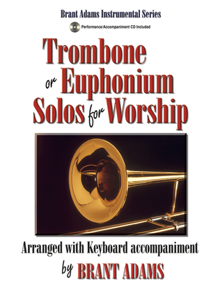 Book cover for Trombone or Euphonium Solos for Worship