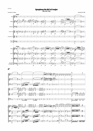 Haydn - Symphony No.86 in D major, Hob.I:86