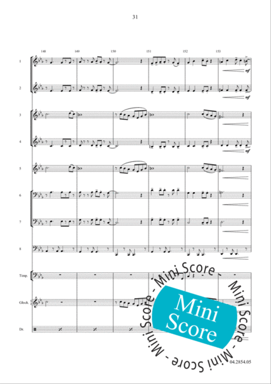 Let's Play Brass Band scores gallery preview page 35