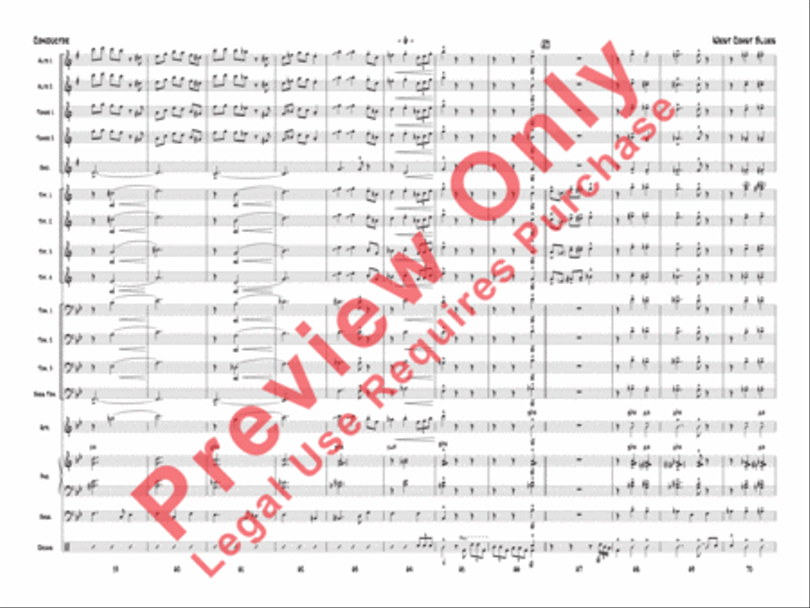 West Coast Blues West Coast Blues Jazz Ensemble scores gallery preview page 29