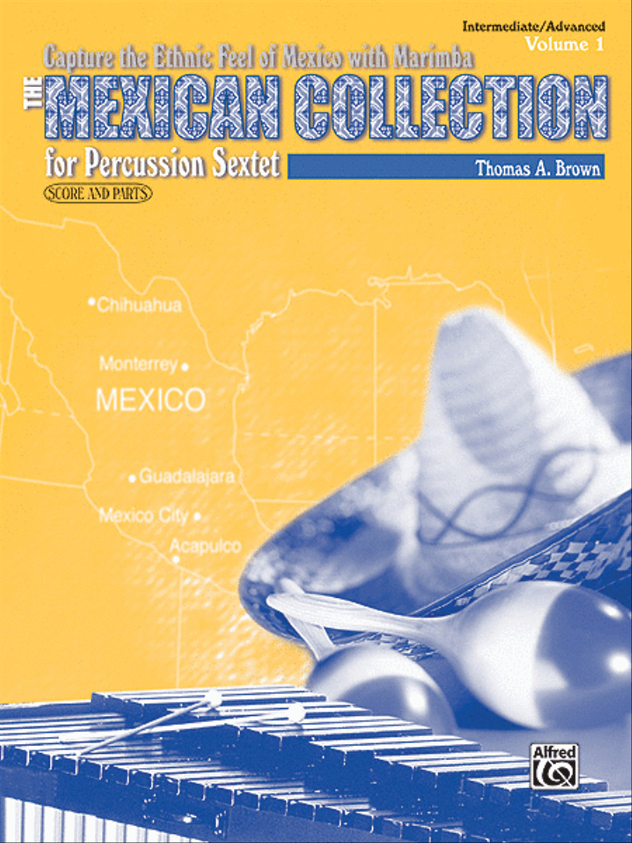 The Mexican Collection, Volume 1 Percussion Ensemble scores gallery preview page 1