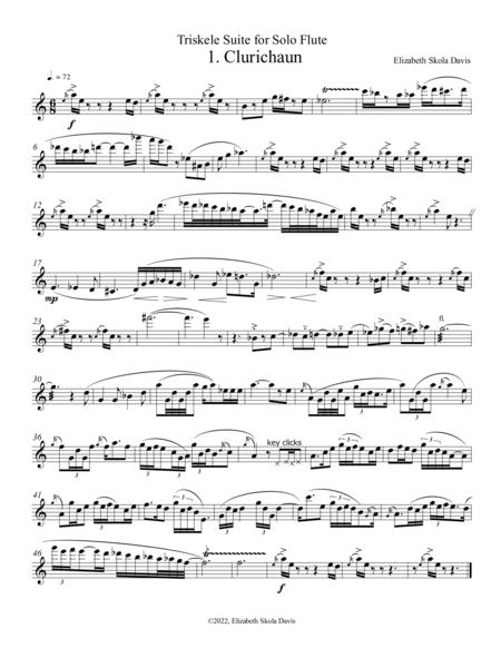 Triskele Suite for solo flute image number null
