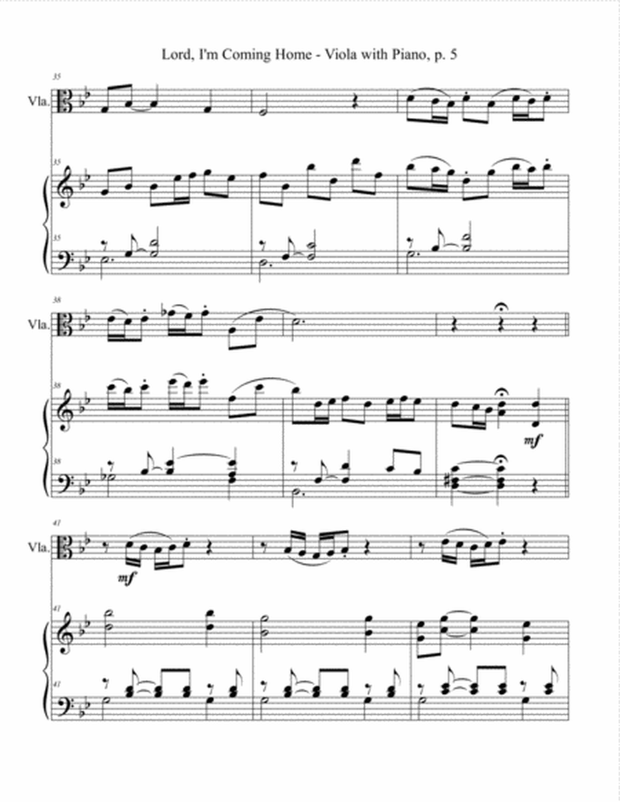 CLASSIC HYMN SUITE (for Viola and Piano with Score/Parts) image number null