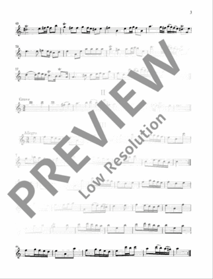 Sonata Alto Recorder scores gallery preview page 19