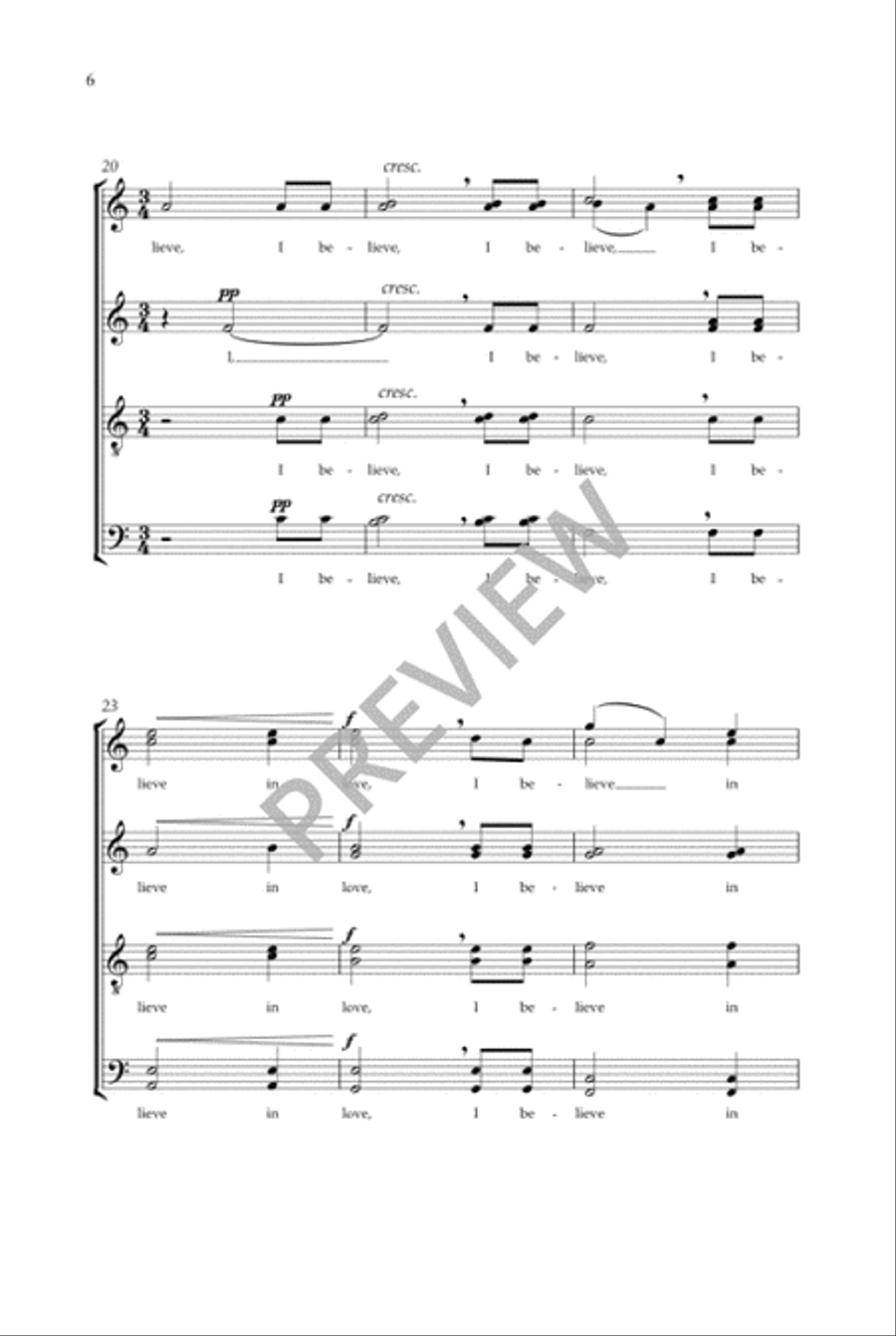 Even When He Is Silent - SATB divisi Divisi scores gallery preview page 7