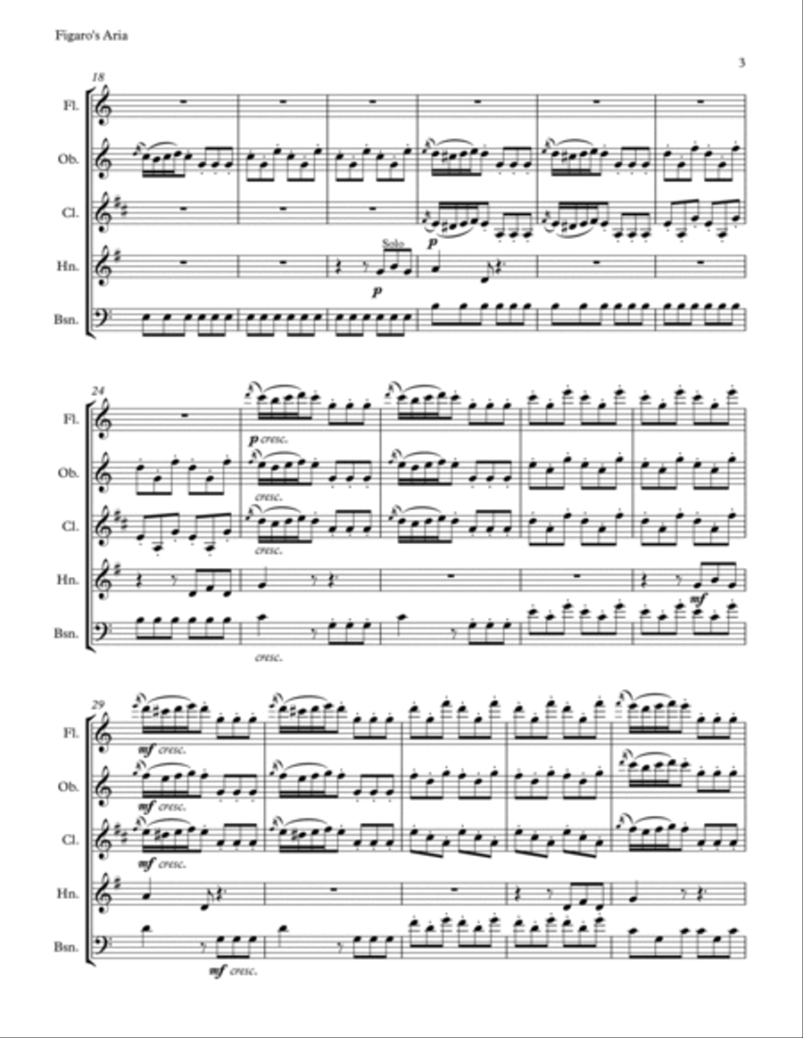 Rossini: Figaro's Aria from 
