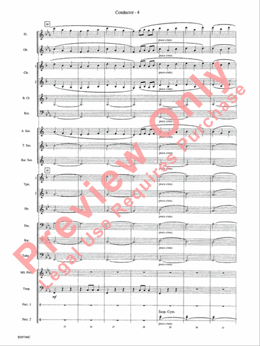 Peer Gynt Suite Peer Gynt Suite Concert Band scores gallery preview page 6