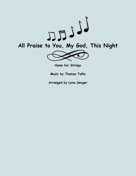 All Praise to You, My God, This Night image number null