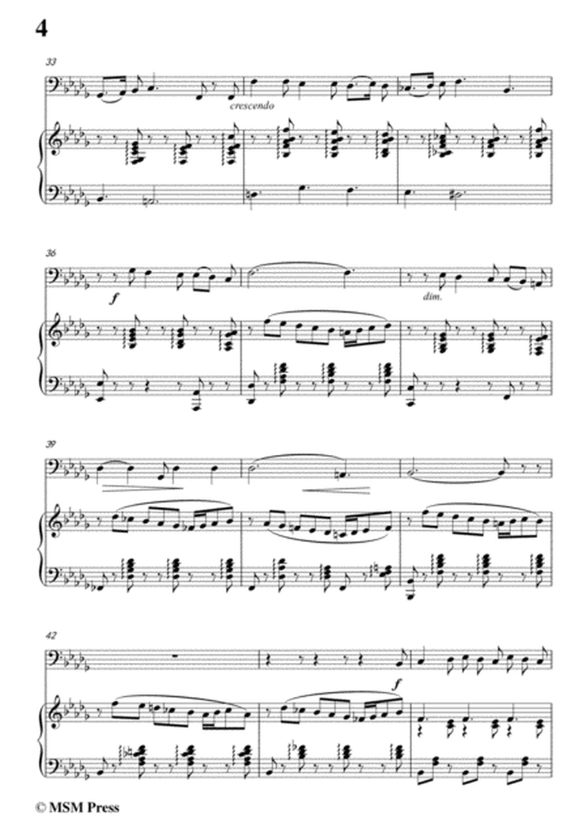 Fauré-Sénénade Toscane,for Cello and Piano image number null