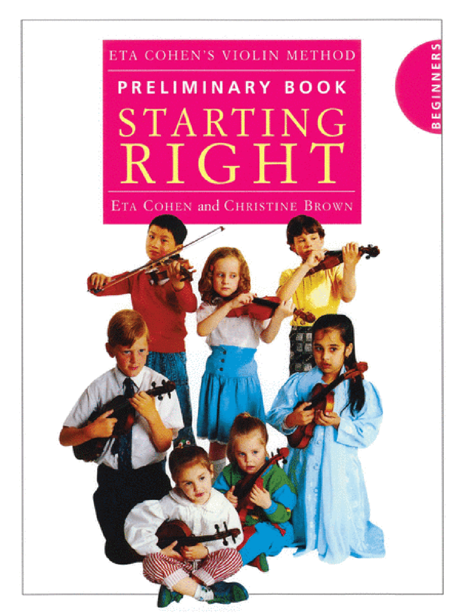Eta Cohen's Violin Method - Preliminary Book Violin scores gallery preview page 1